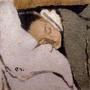 Sleeping woman Edouard Vuillard